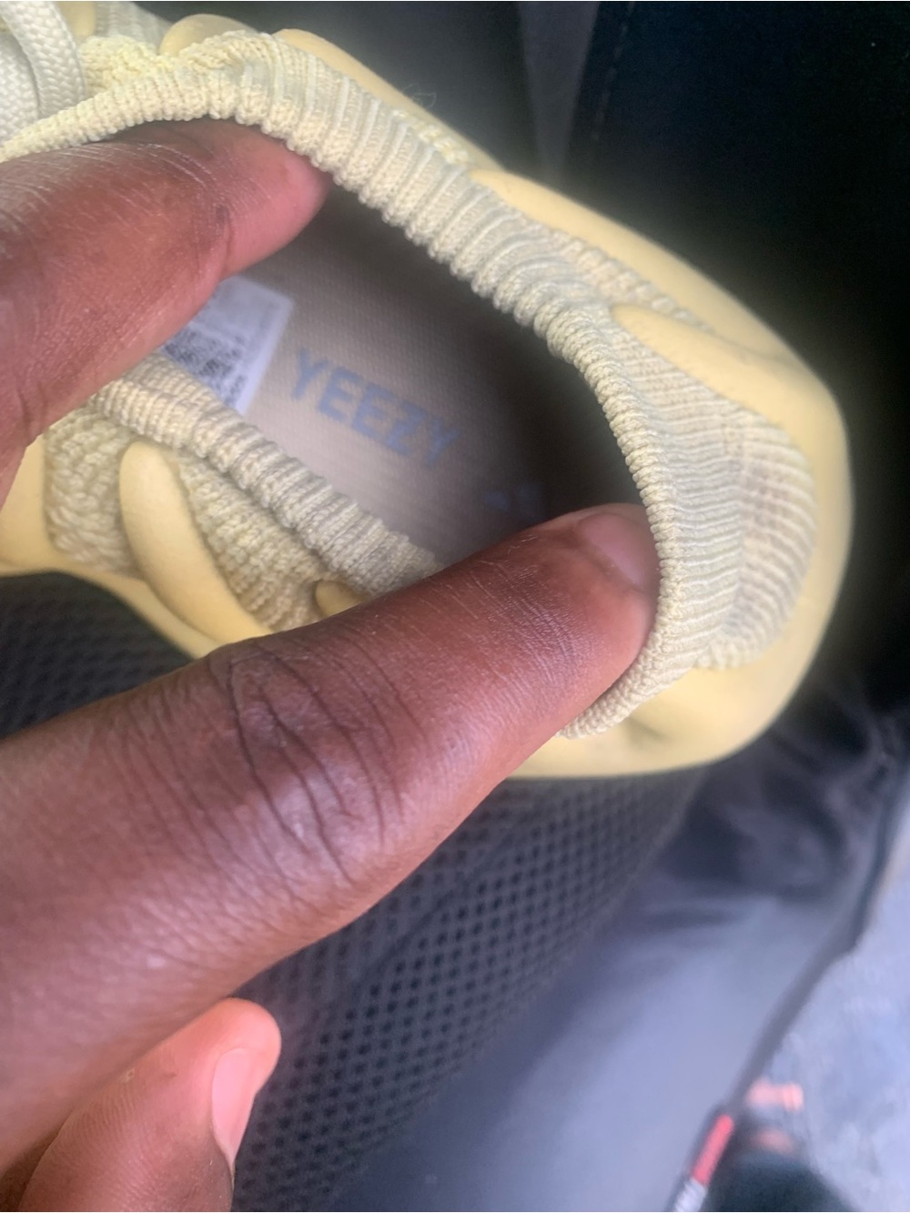 adidas Yeezy Slide in Pale Cream Yellow